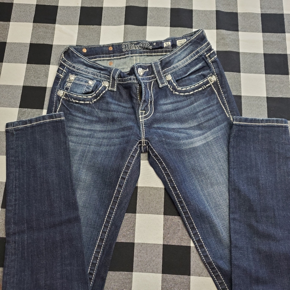 Miss Me skinny jeans size 26